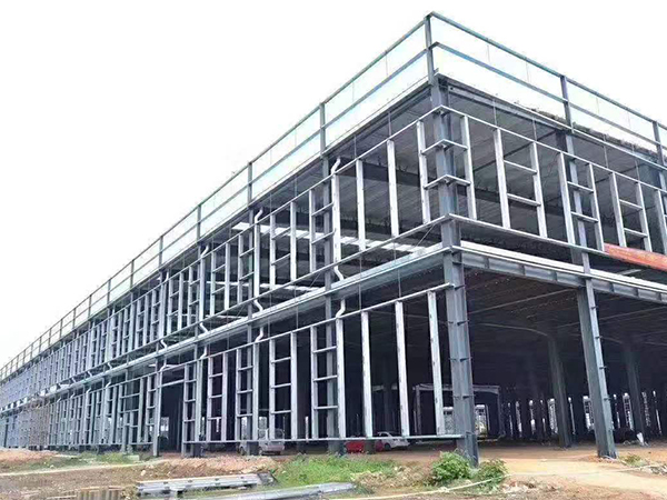 Prefab exhibition hall steel car showroom steel Structures metal construction building