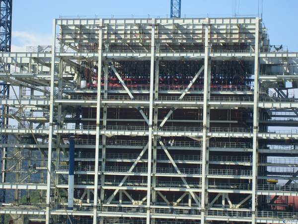 Multi-layer steel structural stadium building steel materials construction