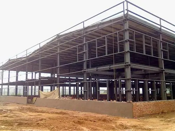 Fast install high rise prefab construction building metal steel warehouse