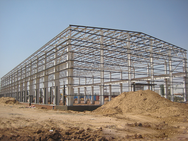 Multi-storey steel structure motorpool shed