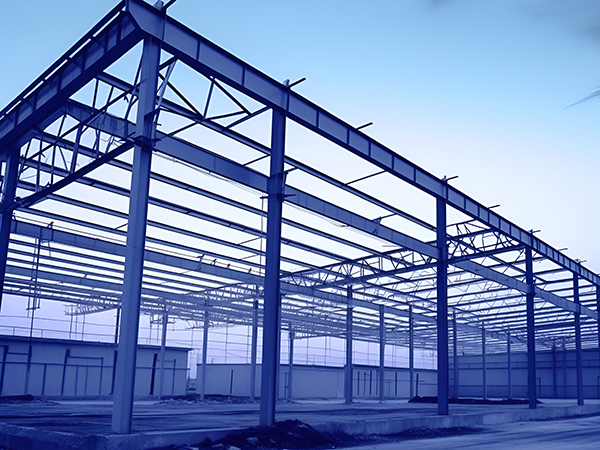 Agriculture storage hangar gain frame steel structure warehouse