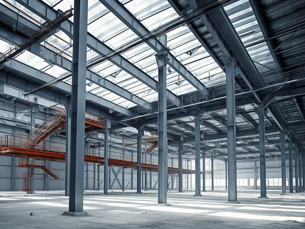 Factory prefab warehouse commercial prefabricated steel structures building