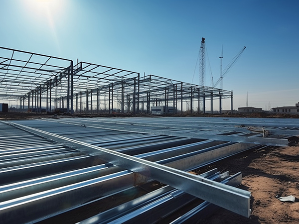 High quality welded steel structural frame for steel structure buildings