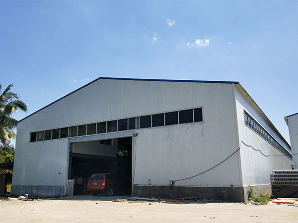 Galvanized steel structure warehouse