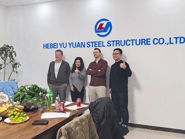 Welcome all overseas customers to visit our steel structure factory for inspection.