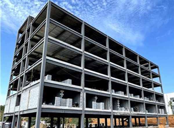 Fast Assembled Multi-Story Steel Structure Workshop Factory For Industrial Use